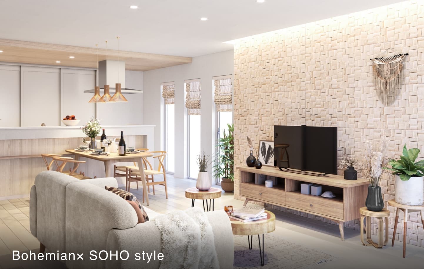 Bohemian× SOHO style